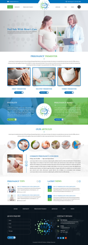 Web Design by jdv for this project | Design: #13696643