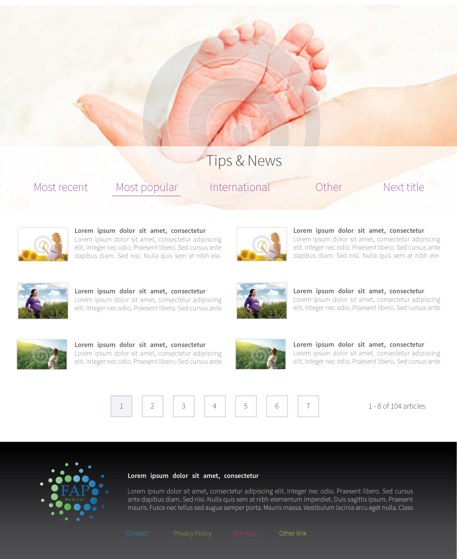 Web Design by betablocker for this project | Design #13713467