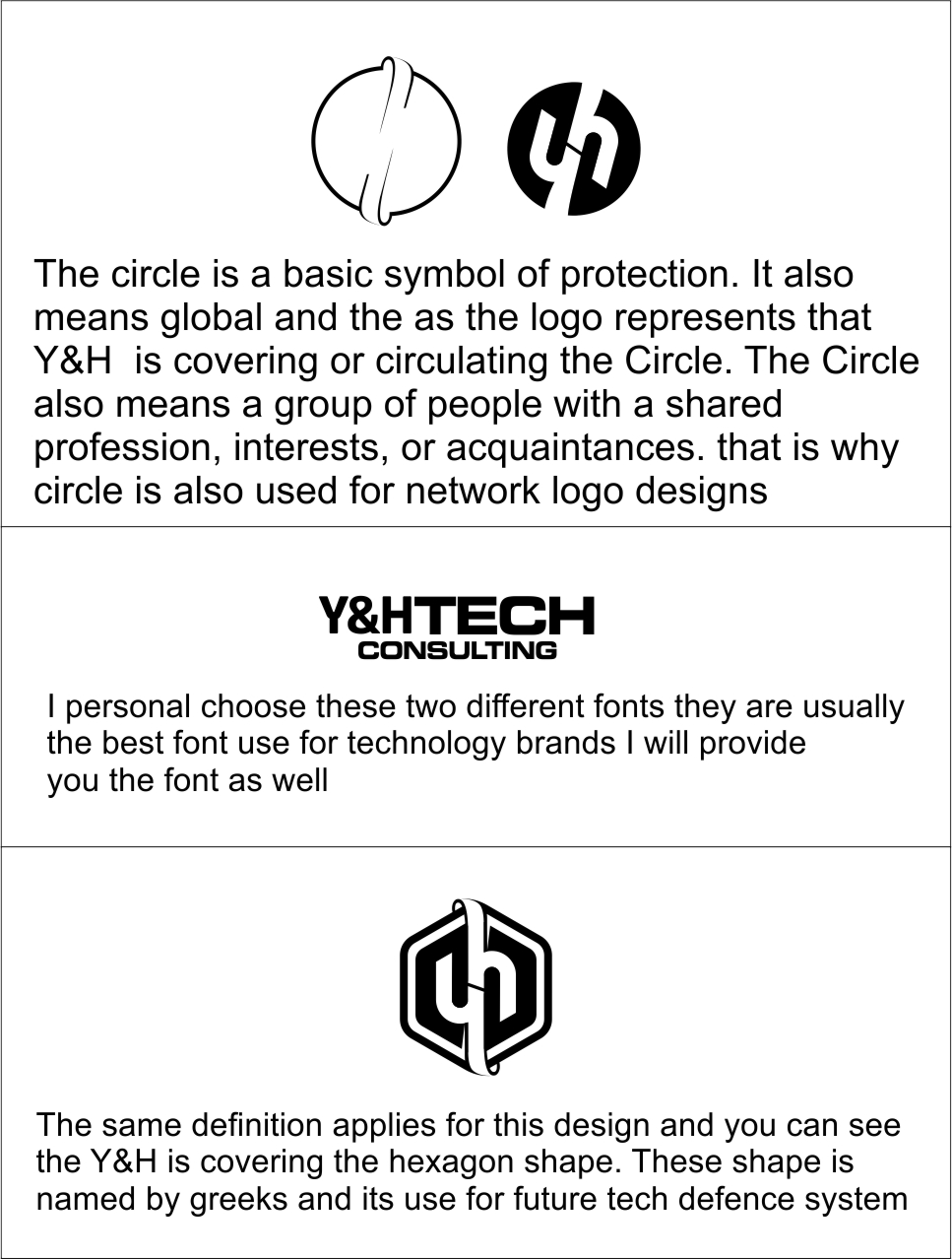 Logo Design by color designer for Y&H Tech Consulting  | Design #13720184