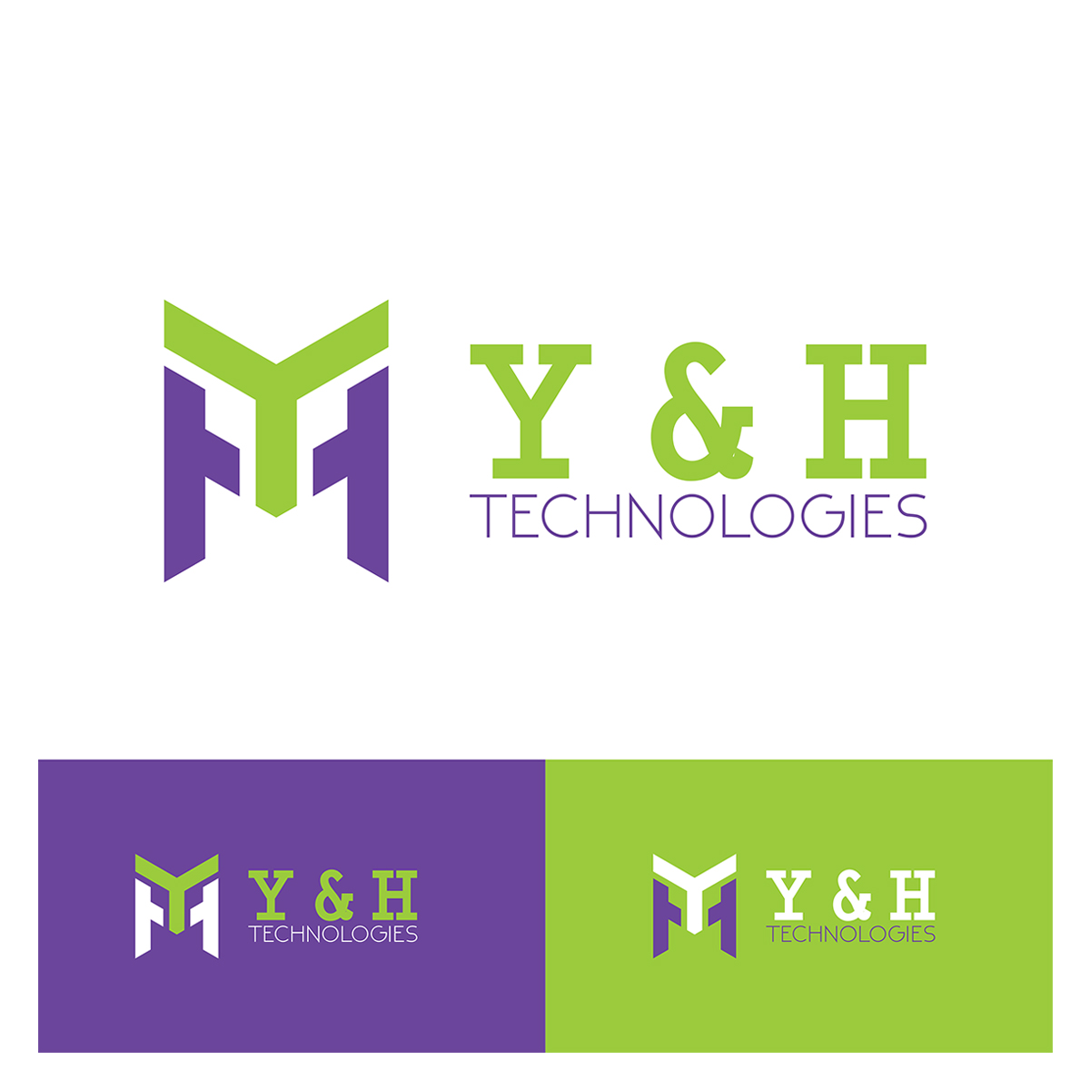 Logo Design by Tuanh for Y&H Tech Consulting  | Design #13696753