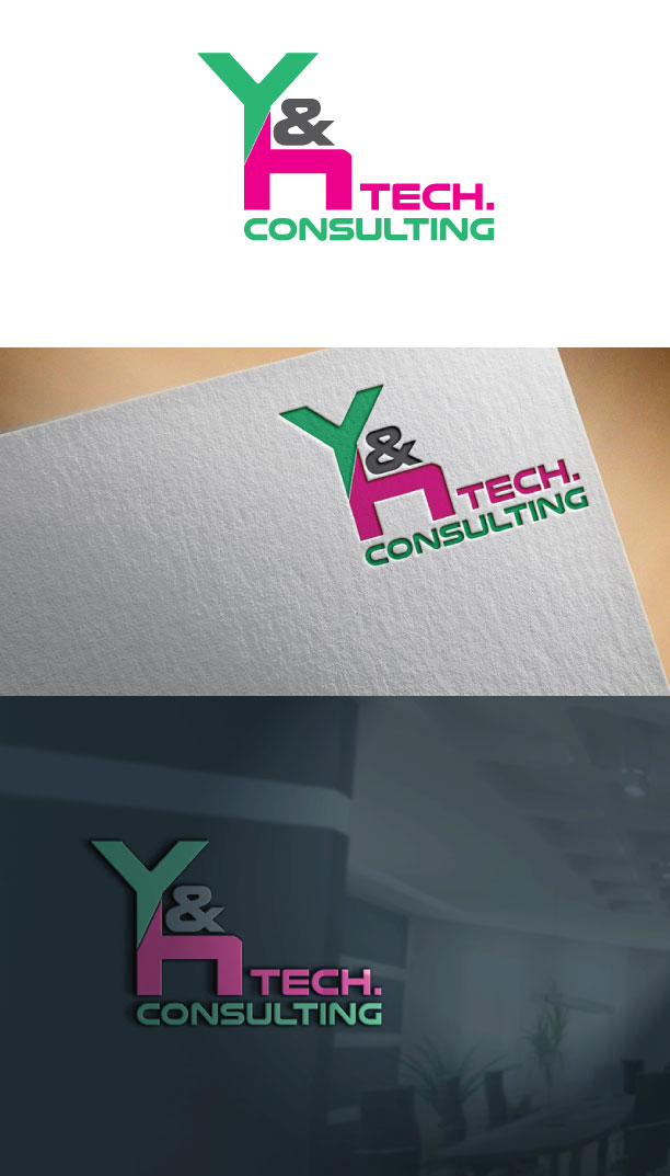 Logo Design by futurism for Y&H Tech Consulting  | Design #13724543