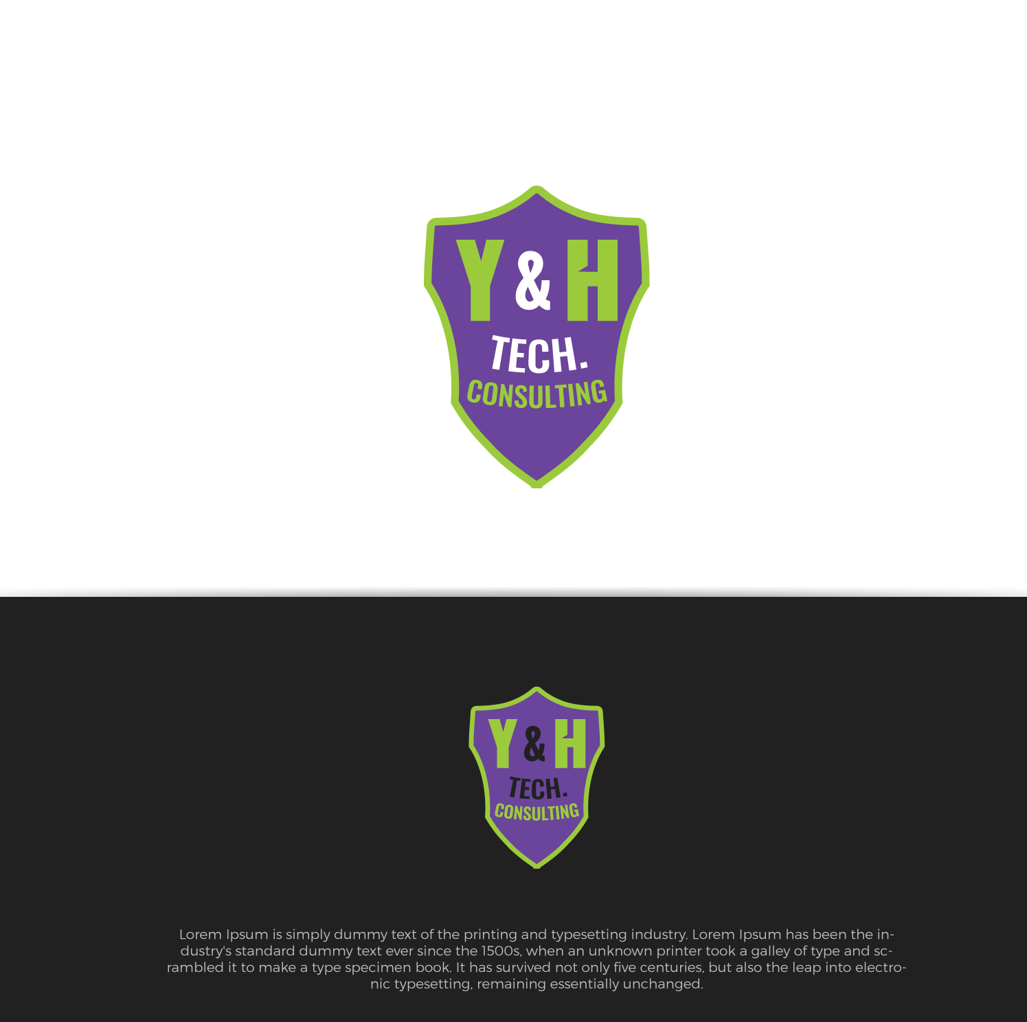 Logo-Design von hics für Y&H Tech Consulting  | Design #13719208