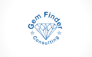 Logo Design by Creative Zone for Gem Finder Consulting | Design: #13894763