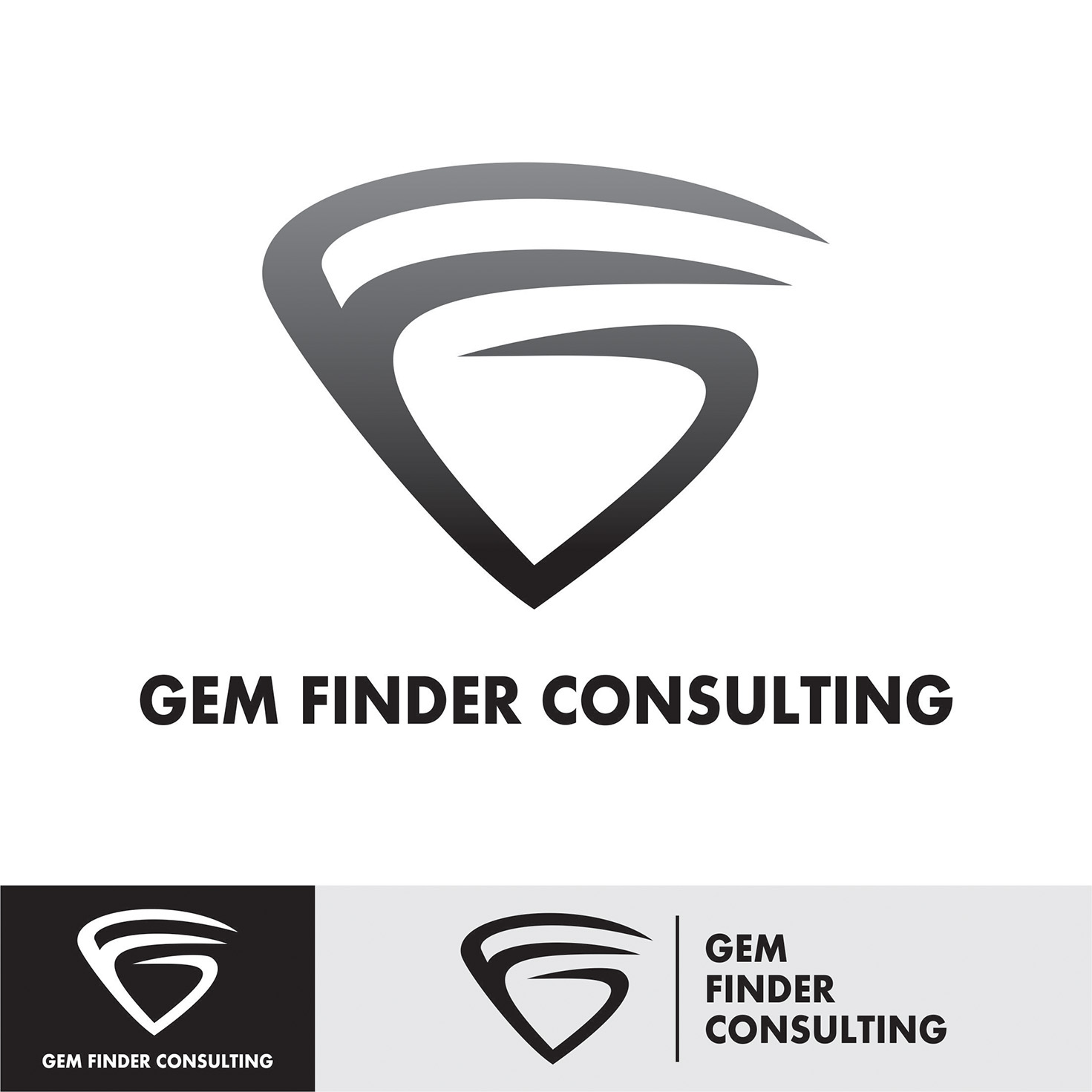 Logo Design by Fjr_Msl for Gem Finder Consulting | Design #13897079