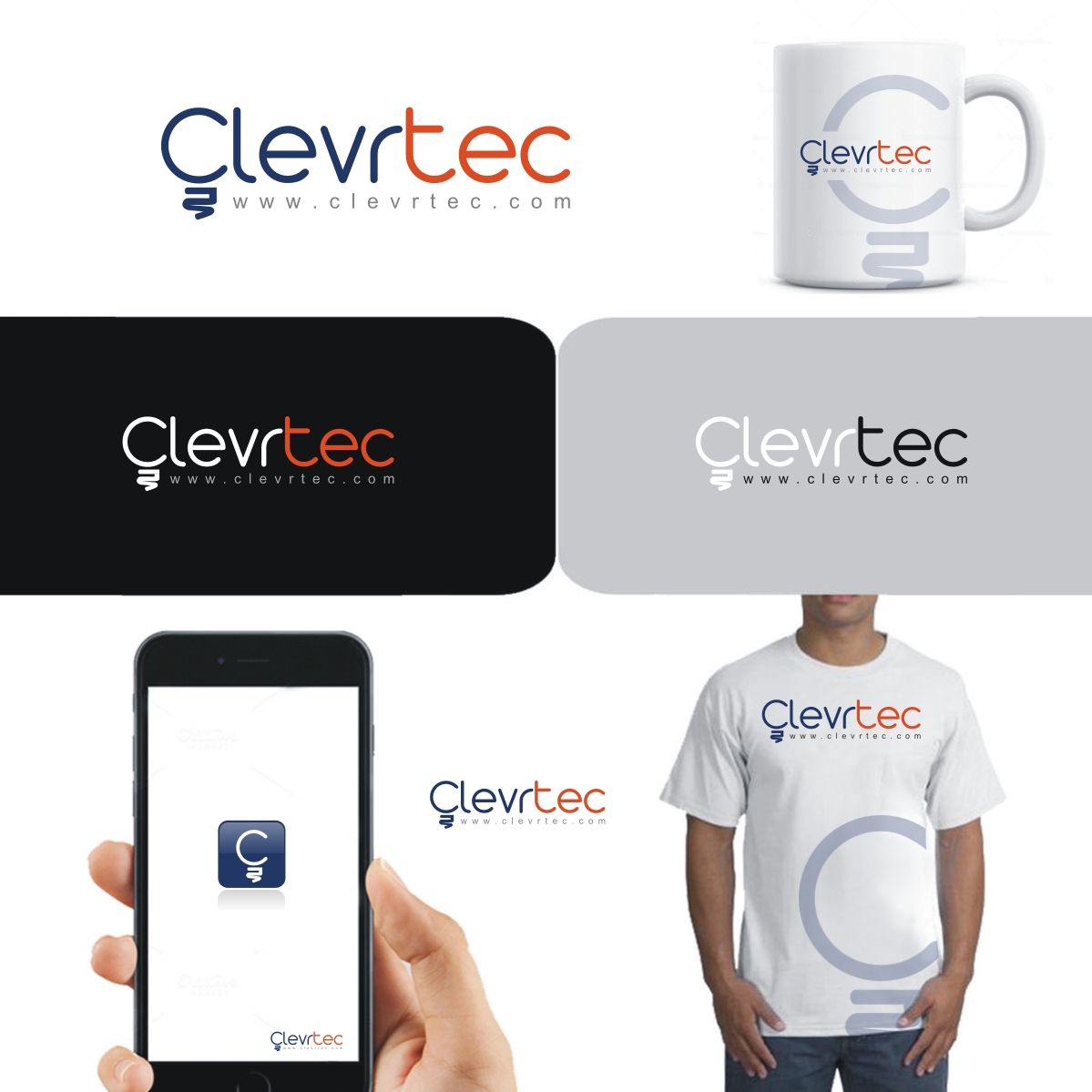 Logo Design by webeezine for Clevrtec, LLC | Design #13730886
