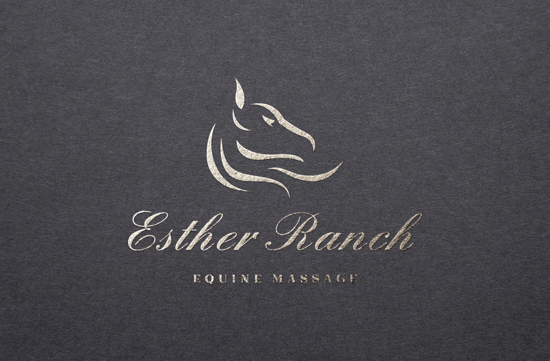 Diseño de Logo por GLDesigns para Esther Ranch Equine Massage | Diseño #13736675