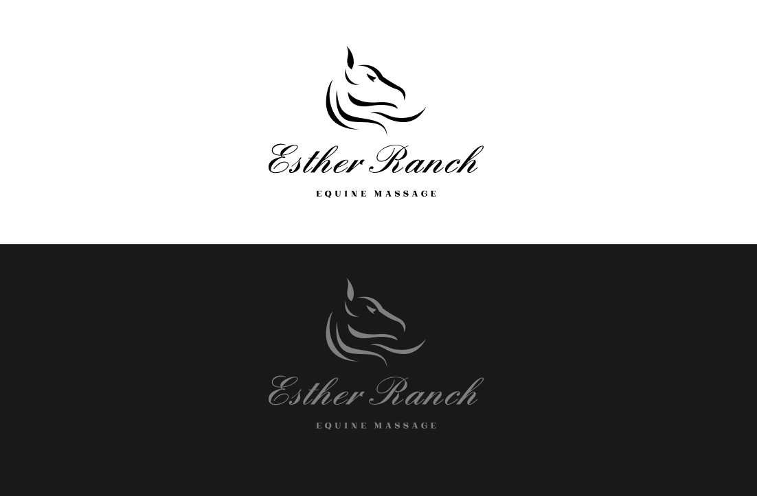Logo Design by GLDesigns for Esther Ranch Equine Massage | Design #13736680