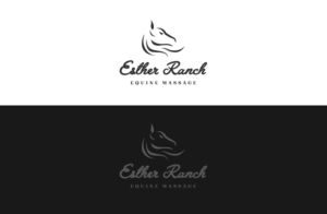 Logo-Design von GLDesigns für Esther Ranch Equine Massage | Design: #13741146