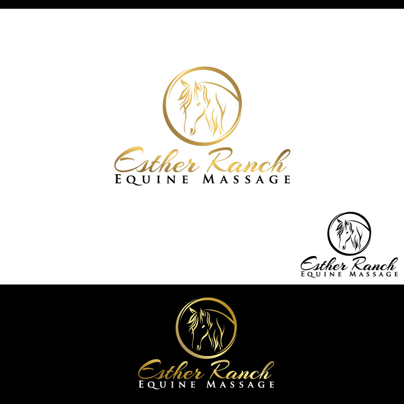 Logo-Design von tigertwist für Esther Ranch Equine Massage | Design #14315571