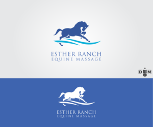 Logo-Design von dmatas für Esther Ranch Equine Massage | Design: #13739865