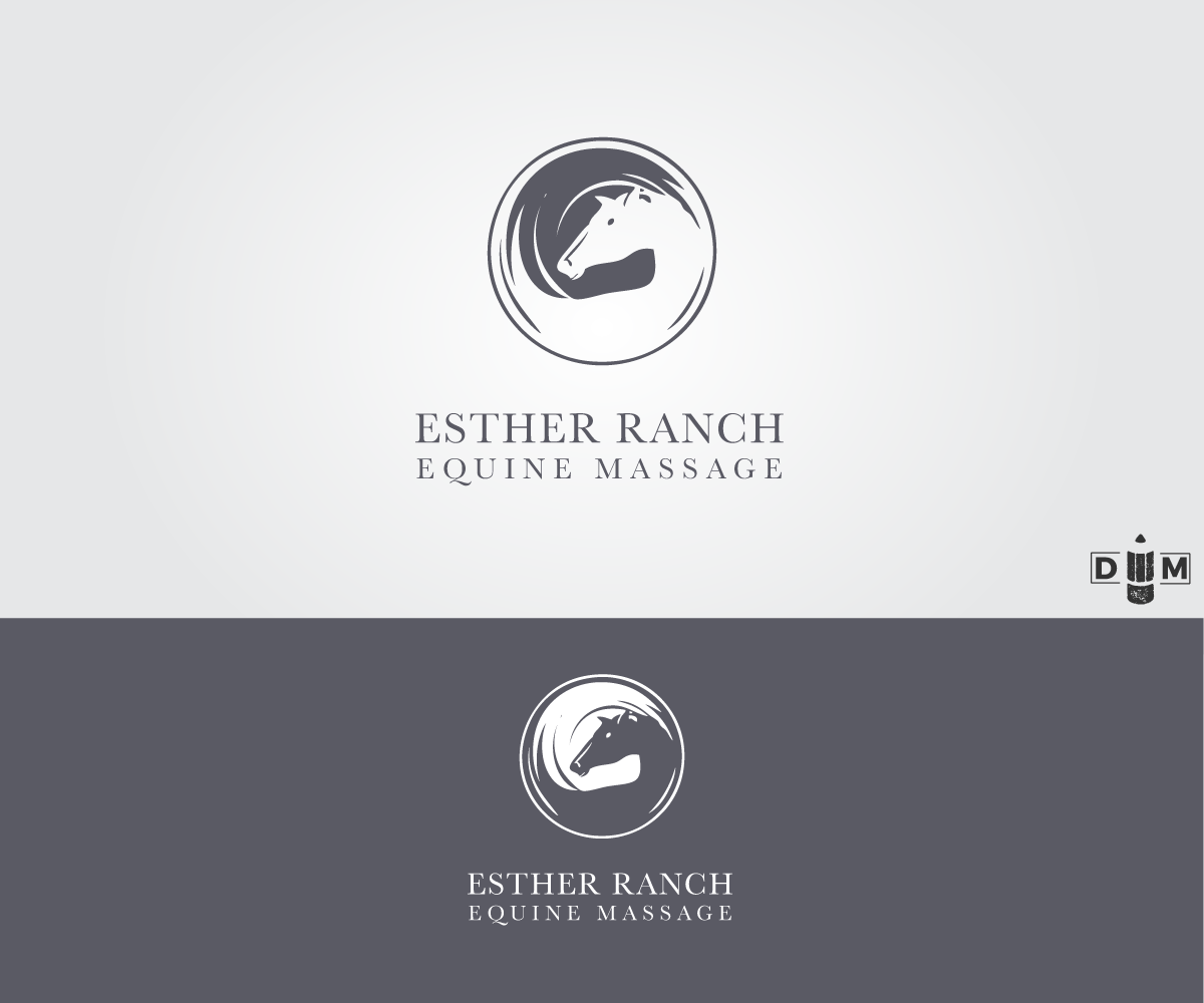 Logo-Design von dmatas für Esther Ranch Equine Massage | Design #13739867