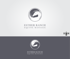 Logo-Design von dmatas für Esther Ranch Equine Massage | Design: #13739867