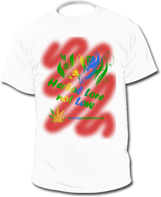T-shirt Design by thehoundofulster for The Happy Herb Company | Design #544724