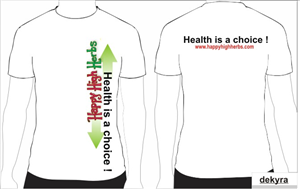 T-Shirt-Design von dekyra für The Happy Herb Company | Design: #547711