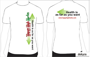 T-Shirt-Design von dekyra für The Happy Herb Company | Design: #547713