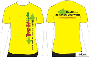 T-Shirt-Design von dekyra für The Happy Herb Company | Design: #547718