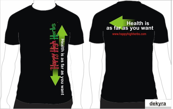 T-Shirt-Design von dekyra für The Happy Herb Company | Design #547724