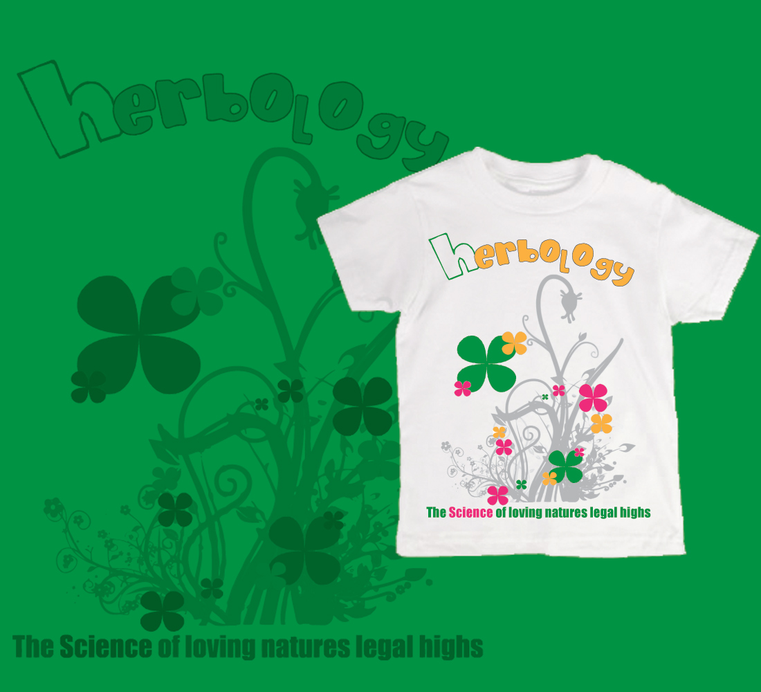 T-shirt Design by Percycute for The Happy Herb Company | Design #557471