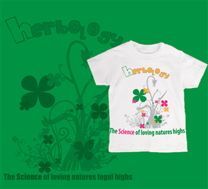T-Shirt-Design von Percycute für The Happy Herb Company | Design: #562839