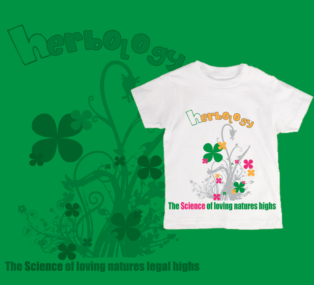 T-shirt Design by Percycute for The Happy Herb Company | Design #562844