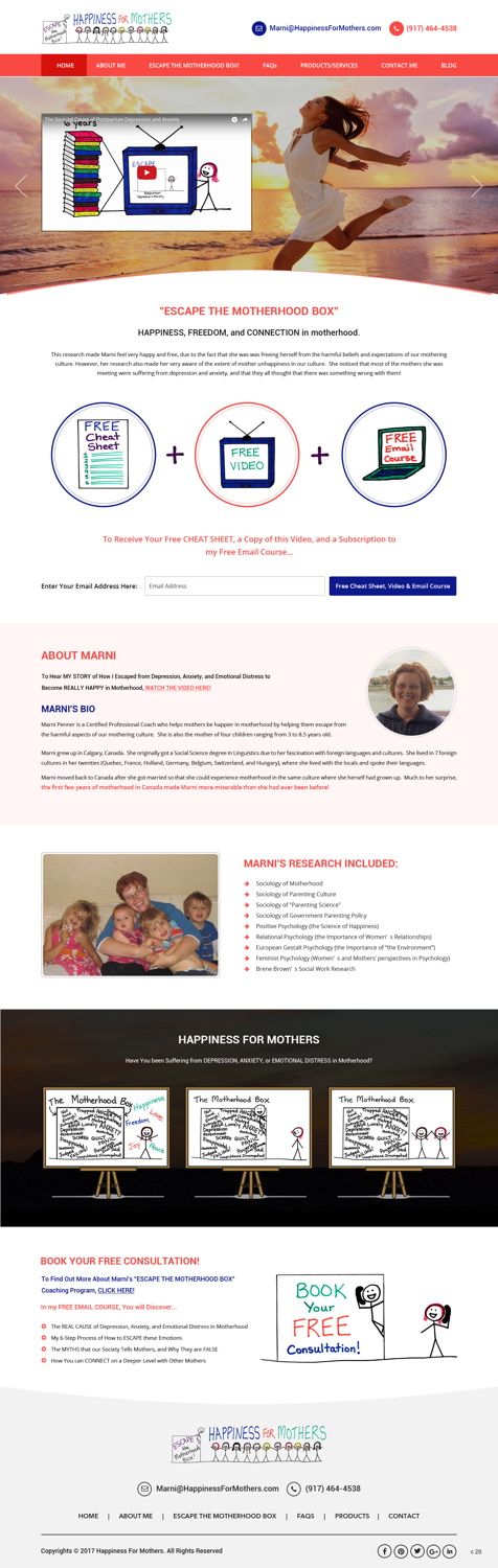 Web Design by pb for this project | Design #13738649