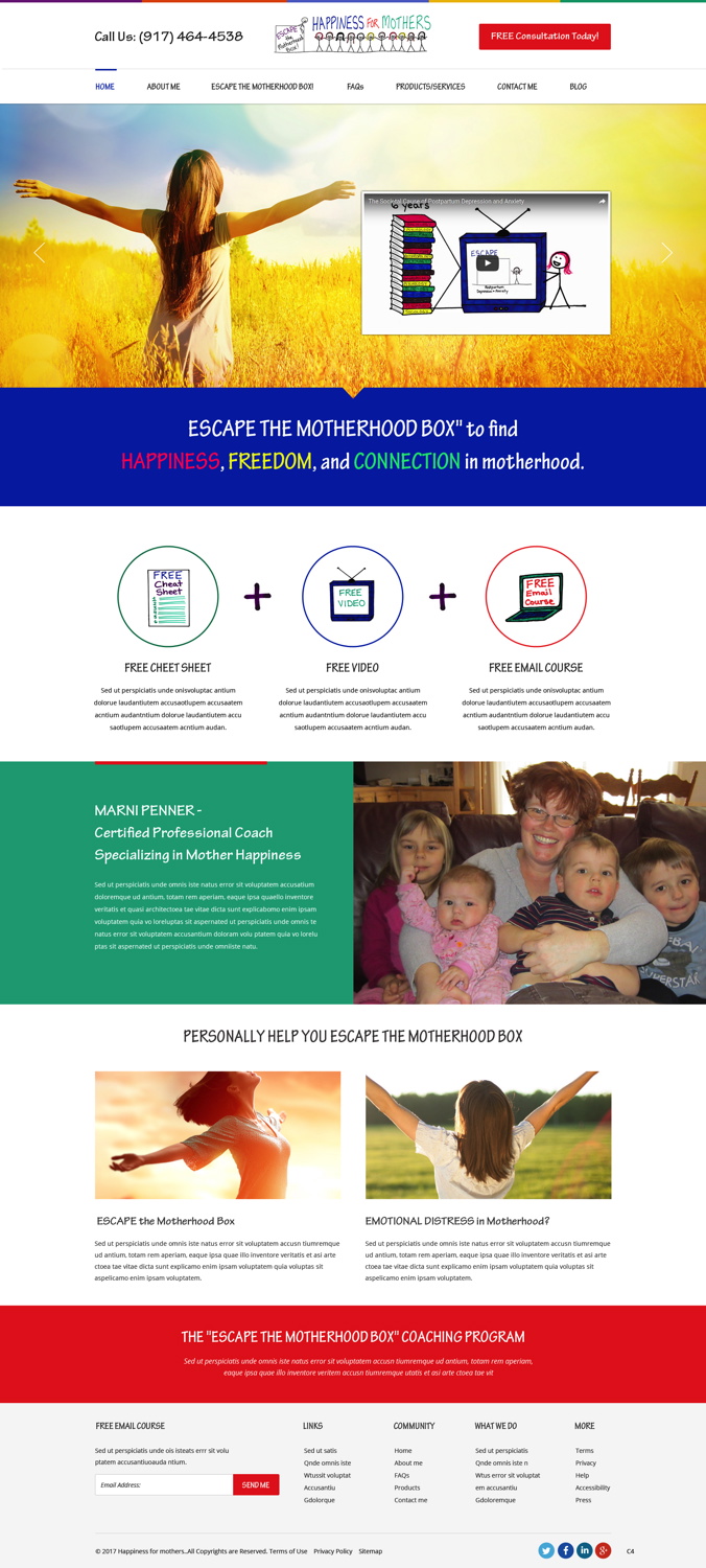 Web Design by pb for this project | Design #13738652