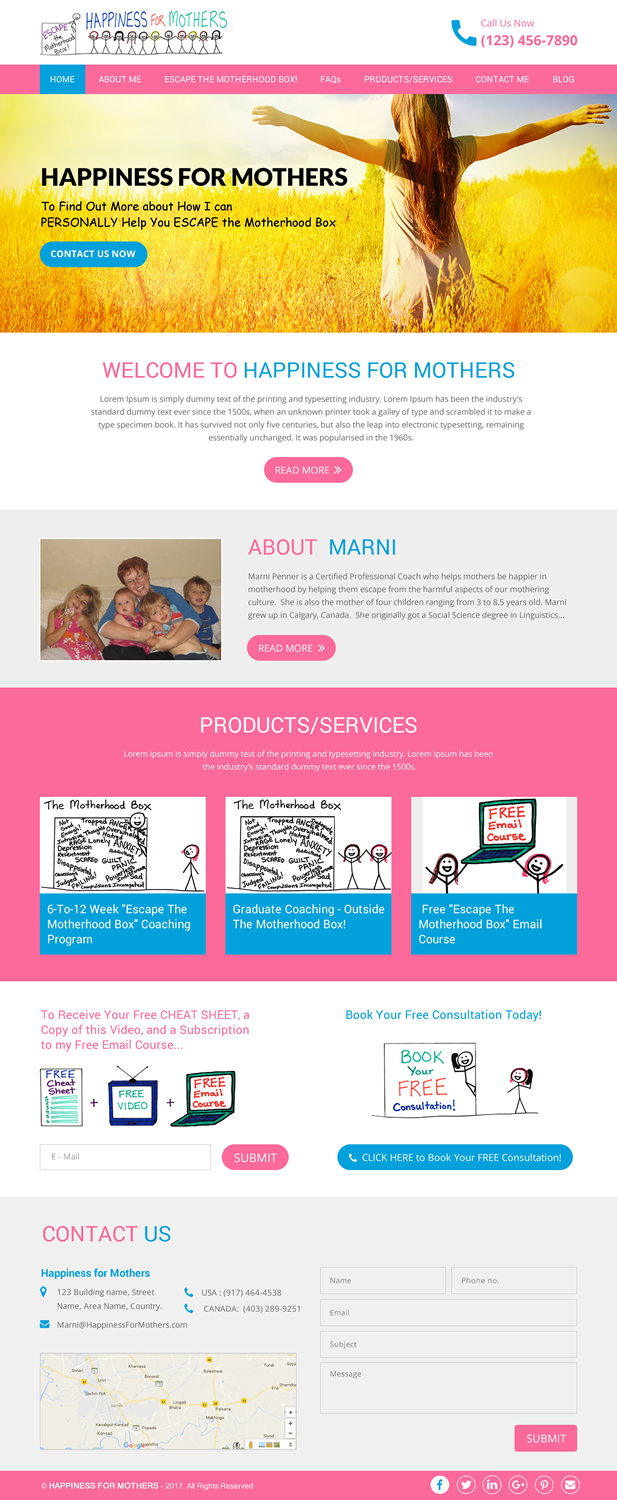 Web Design by rightway for this project | Design #13735331