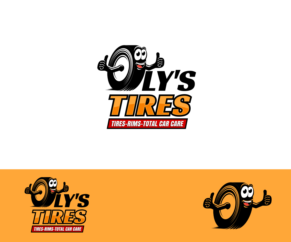 Logo Design by VGB for Oly's Tires | Design #13715529