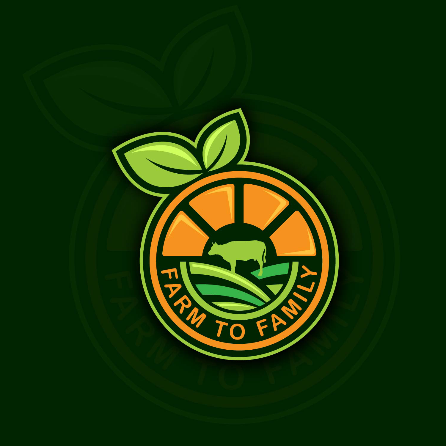 Logo-Design von Next Screen Infotech für farm to family | Design #13710776