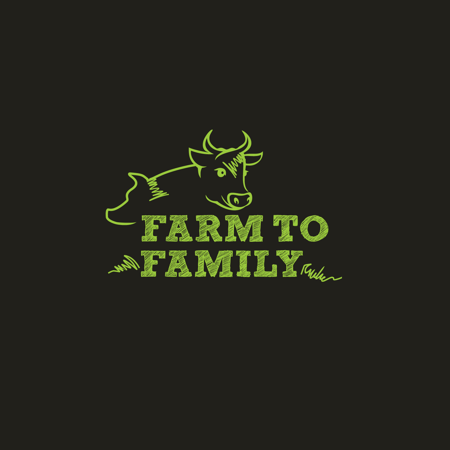Logo Design by Next Screen Infotech for farm to family | Design #13722246