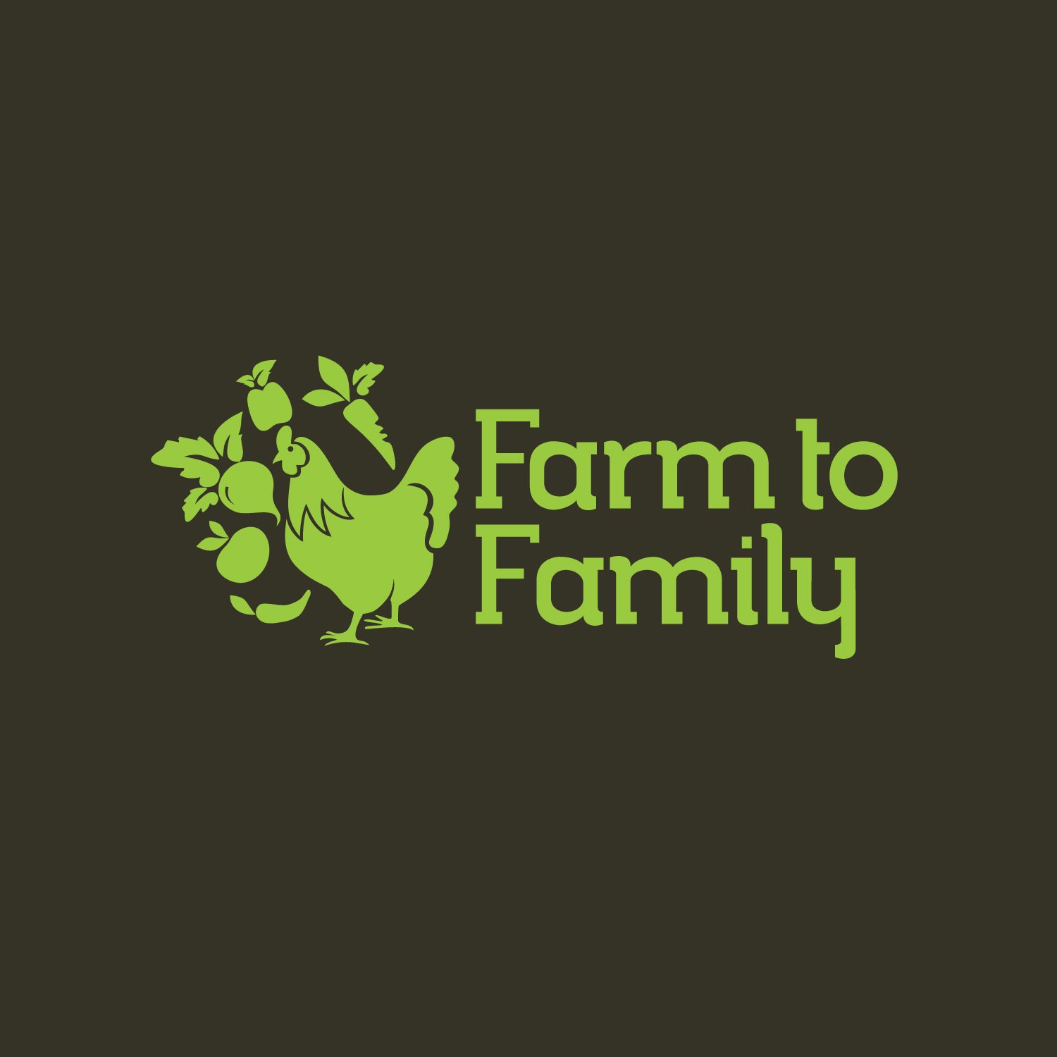 Logo-Design von Next Screen Infotech für farm to family | Design #13757584