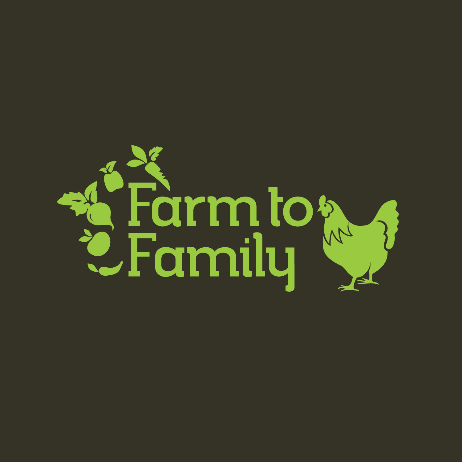 Logo-Design von Next Screen Infotech für farm to family | Design #13774019