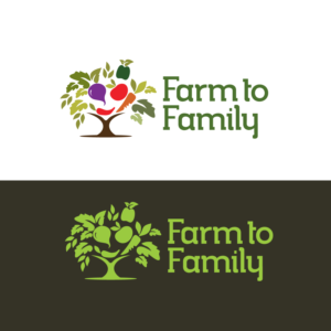 Logo Design by Next Screen Infotech for farm to family | Design #13798289