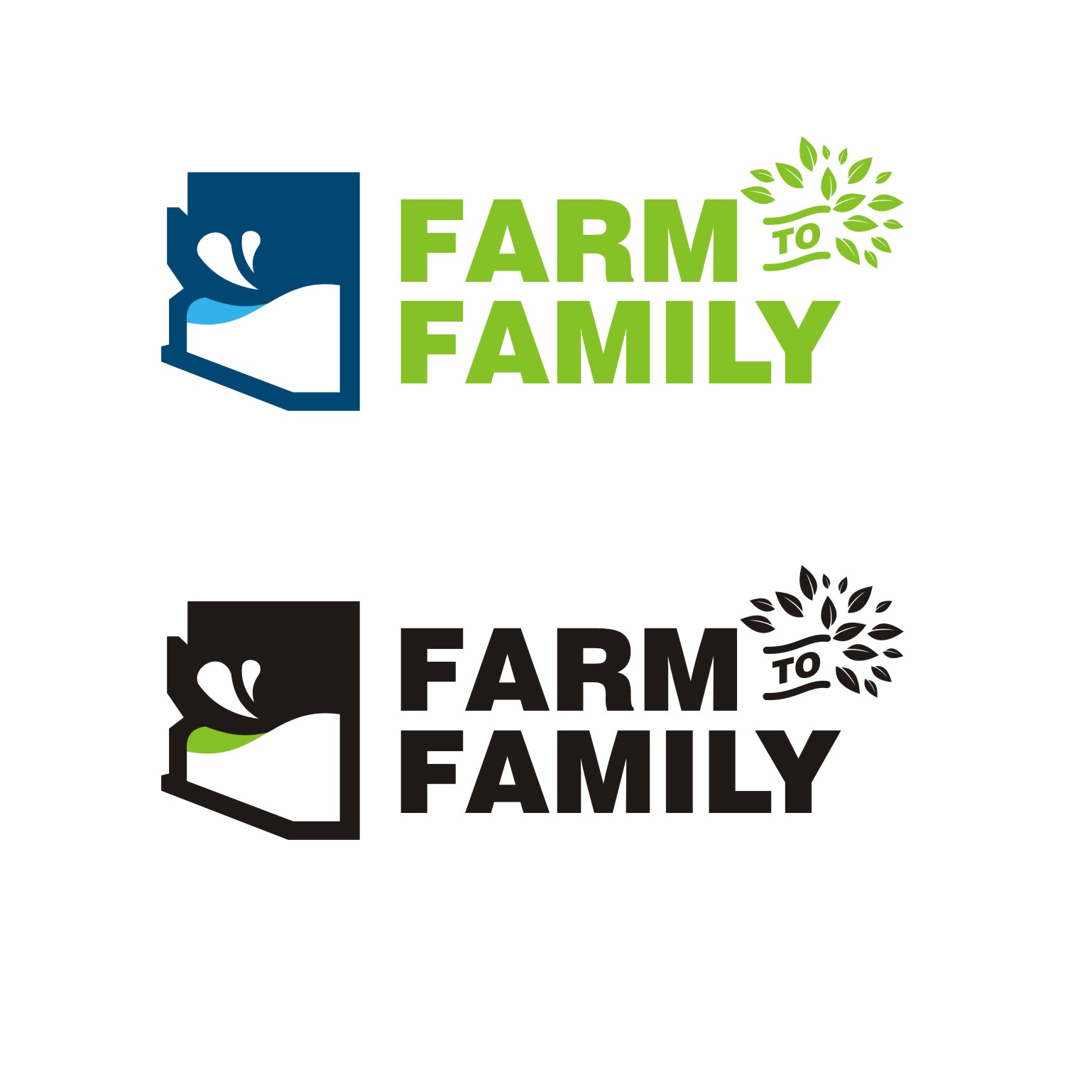 Logo Design by spidersvks for farm to family | Design #13832750