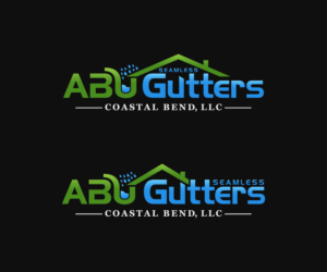 Logo Design by Mario for Abu gutters coastal bend | Design: #13758067