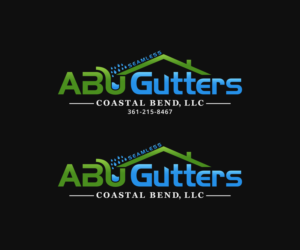 Logo Design by Mario for Abu gutters coastal bend | Design: #13805295
