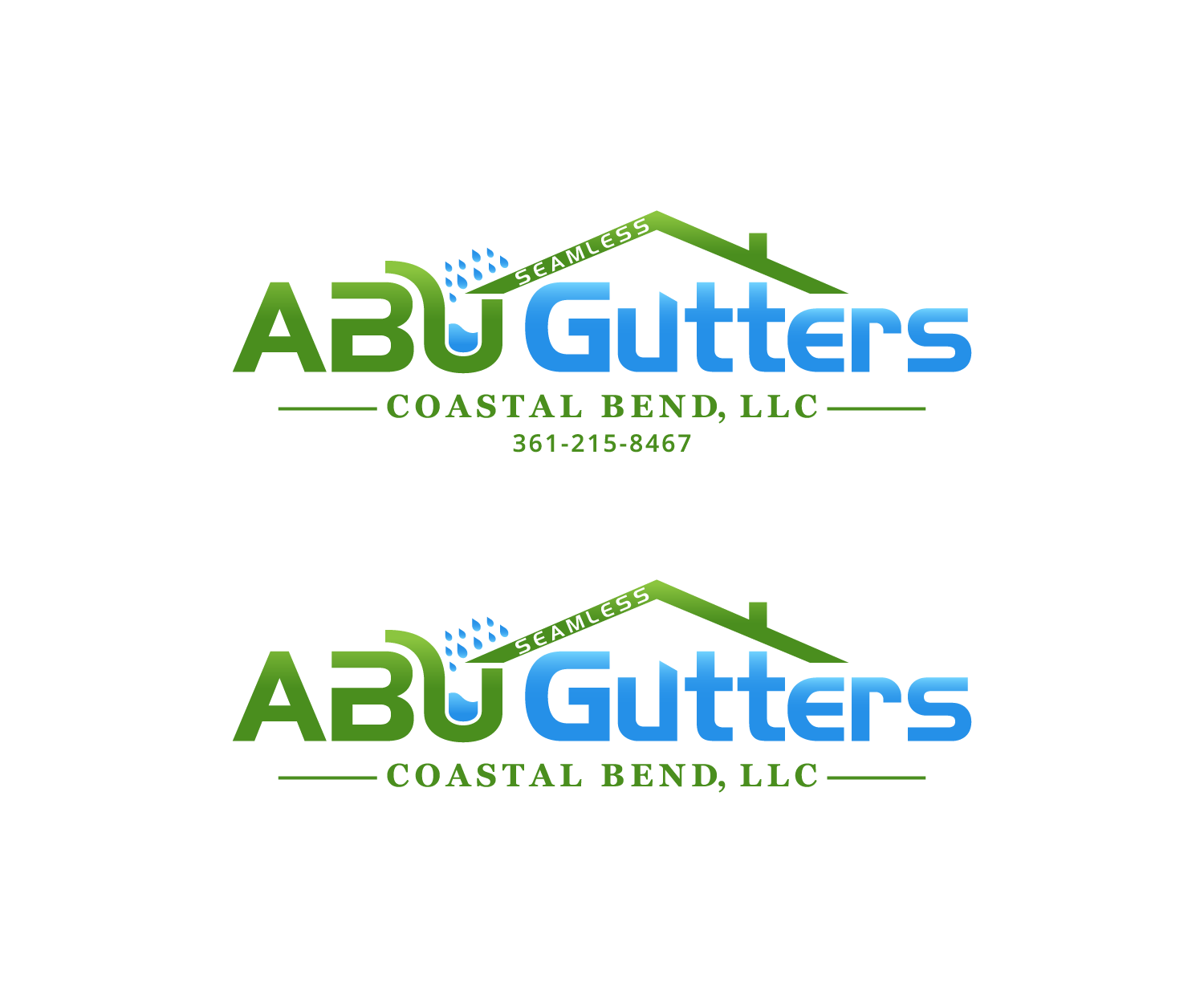 Design de Logo par Mario pour Abu gutters coastal bend | Design #13828467