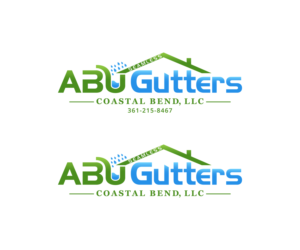 Logo Design by Mario for Abu gutters coastal bend | Design: #13828467