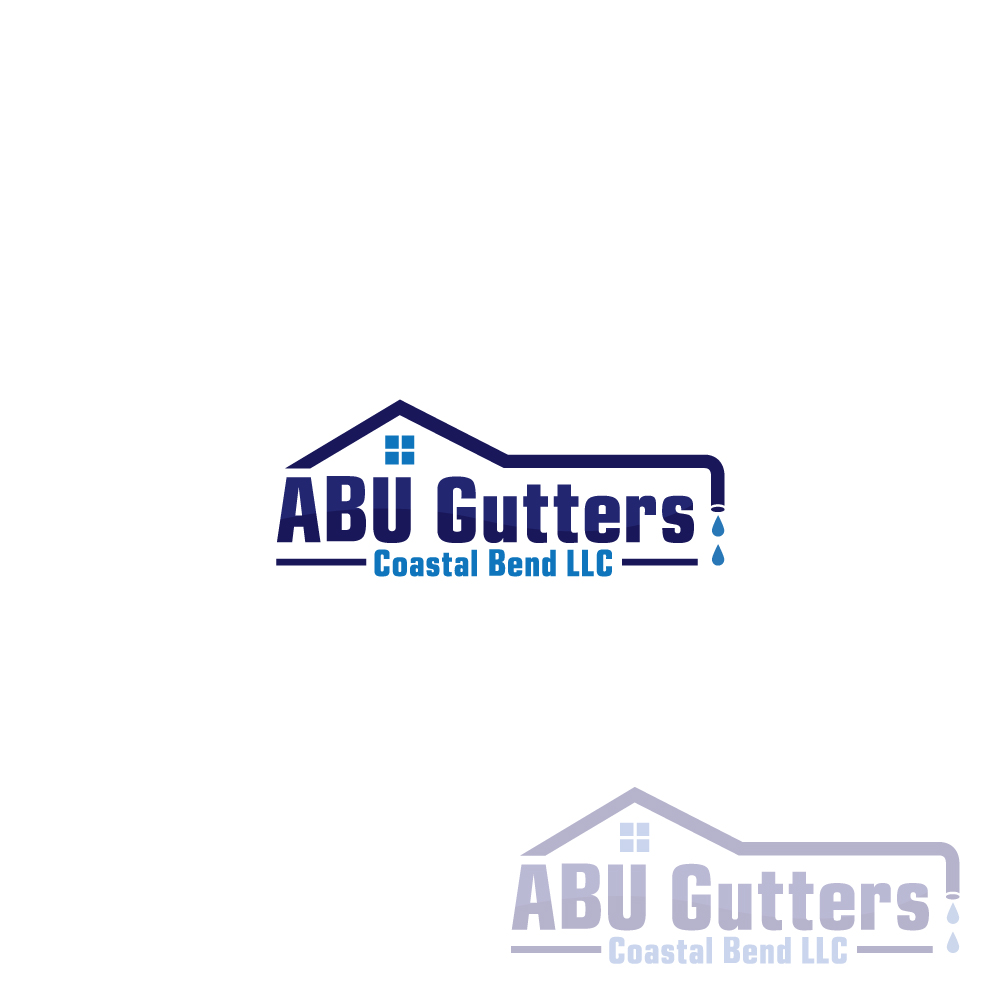 Logo Design by Sujit Banerjee for Abu gutters coastal bend | Design #13721869