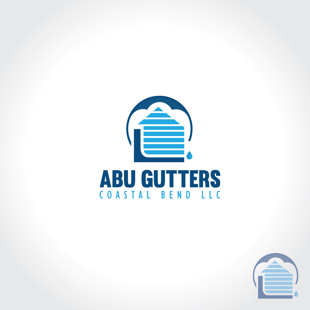 Logo Design by Sujit Banerjee for Abu gutters coastal bend | Design #13721872