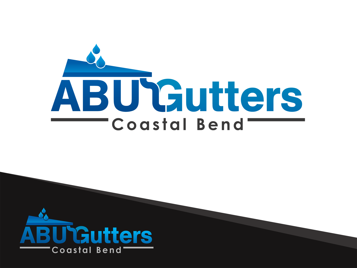 Design de Logo par AnjelsS pour Abu gutters coastal bend | Design #13718684