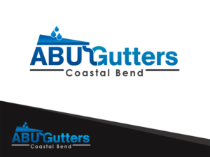 Logo Design by AnjelsS for Abu gutters coastal bend | Design: #13718684