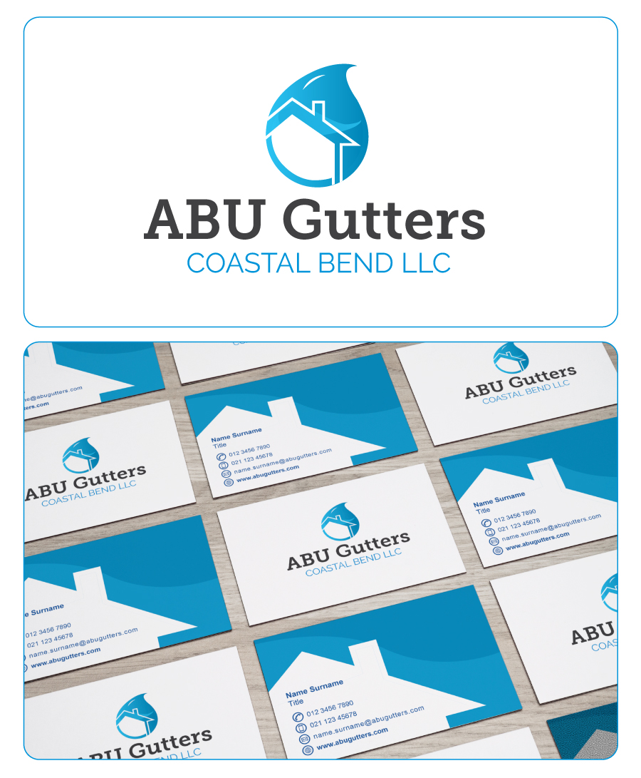 Logo-Design von TylerMcGrath für Abu gutters coastal bend | Design #13726098