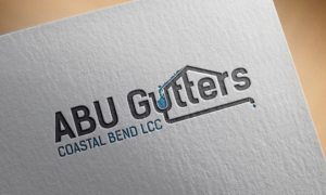 Logo Design by NineOwl for Abu gutters coastal bend | Design: #13719163