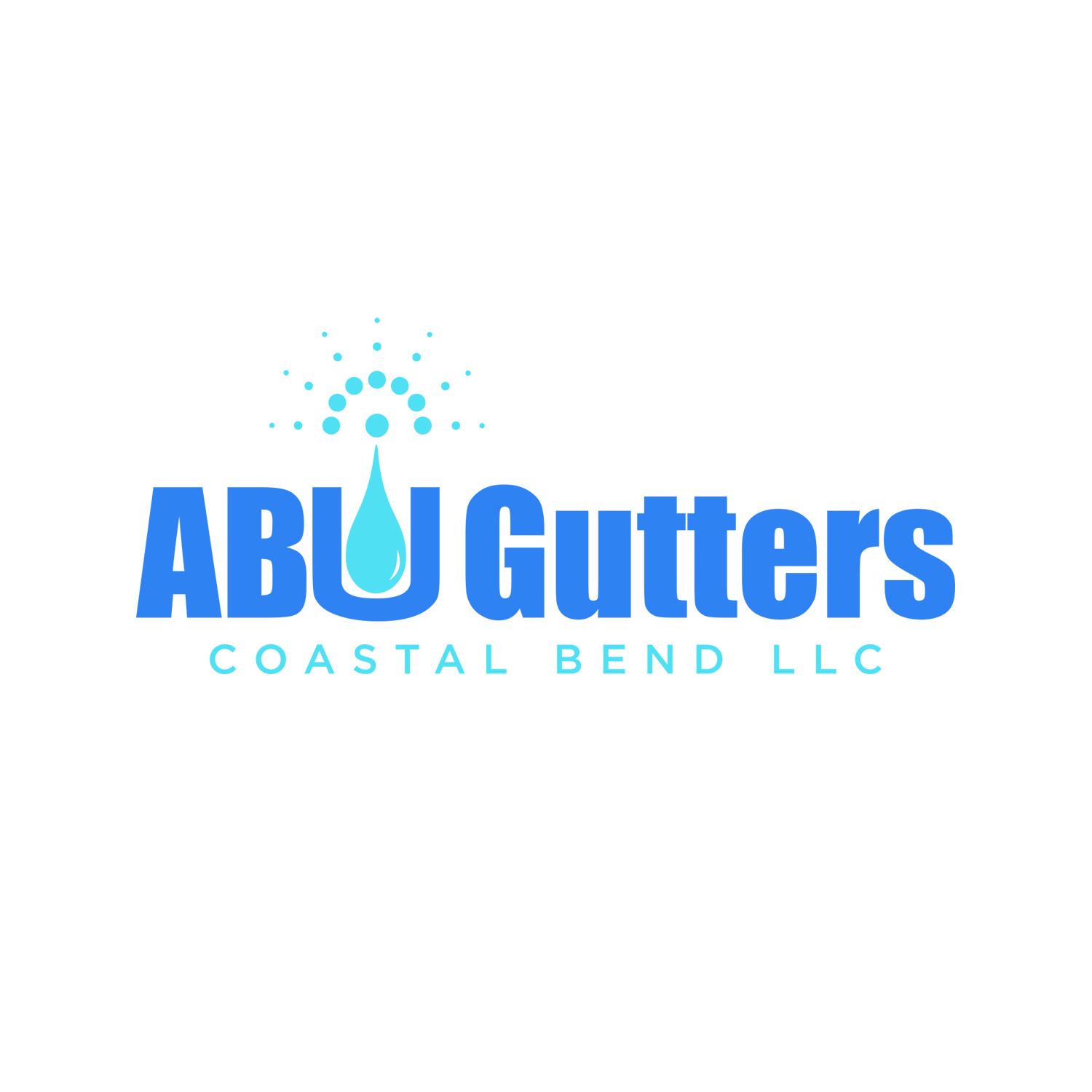 Logo Design by Taiki Design for Abu gutters coastal bend | Design #13724077