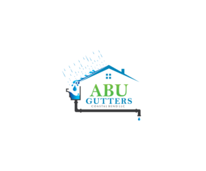 Logo Design by Moat Sumona Afroz for Abu gutters coastal bend | Design: #13758555