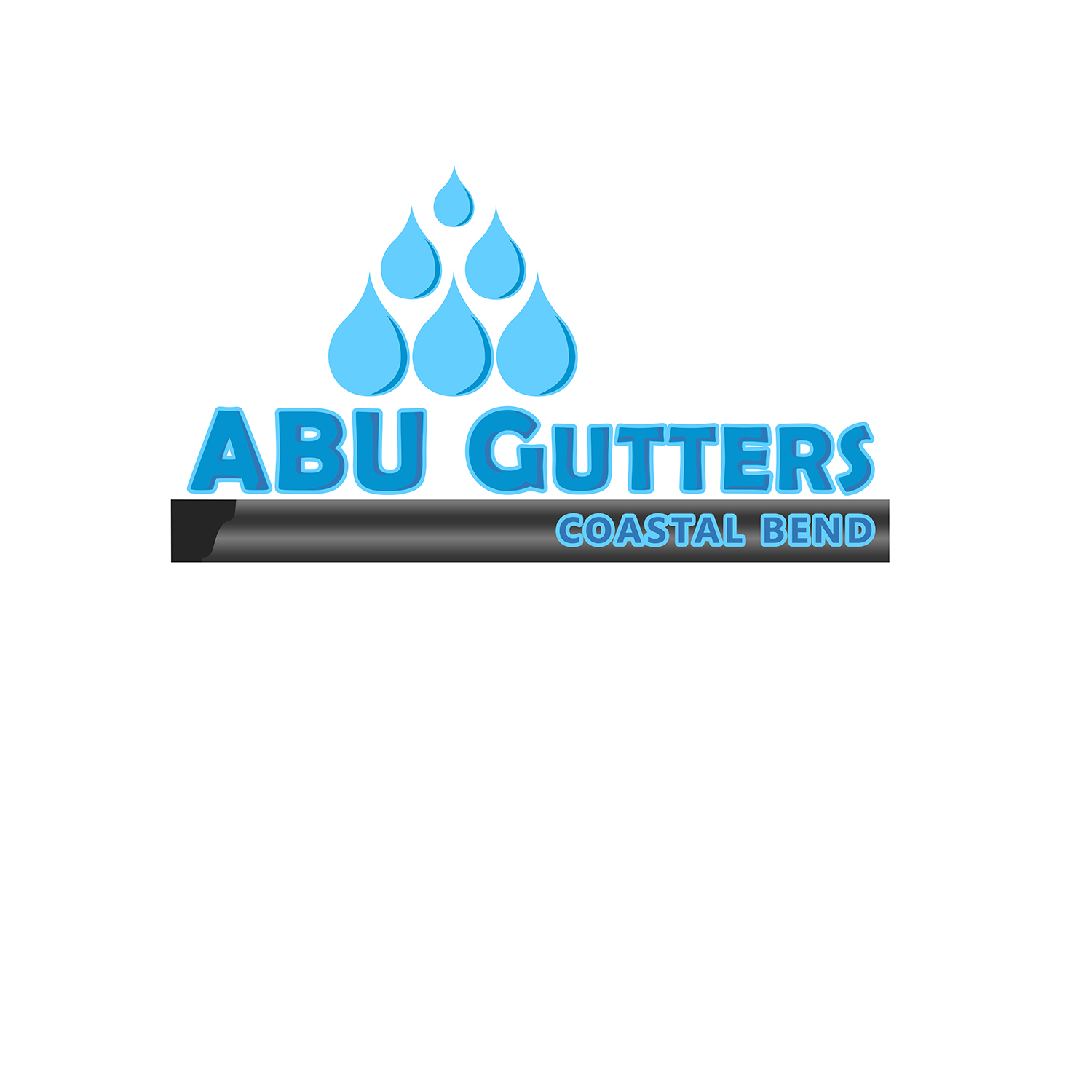 Logo Design by beaudesign for Abu gutters coastal bend | Design #13741114