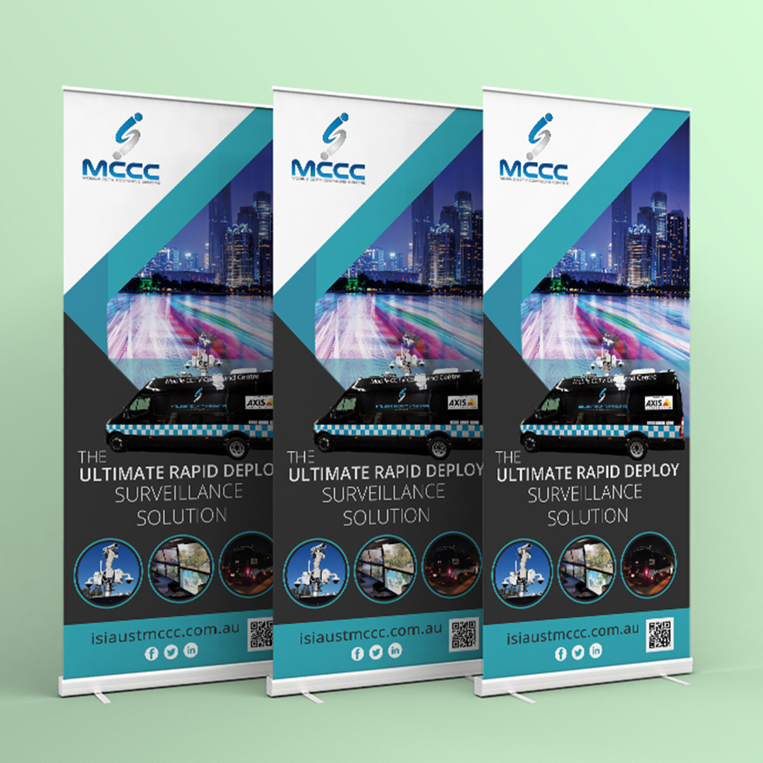 Print Design by Osama Soliman for Intelligent Security Integration  | Design #13705289