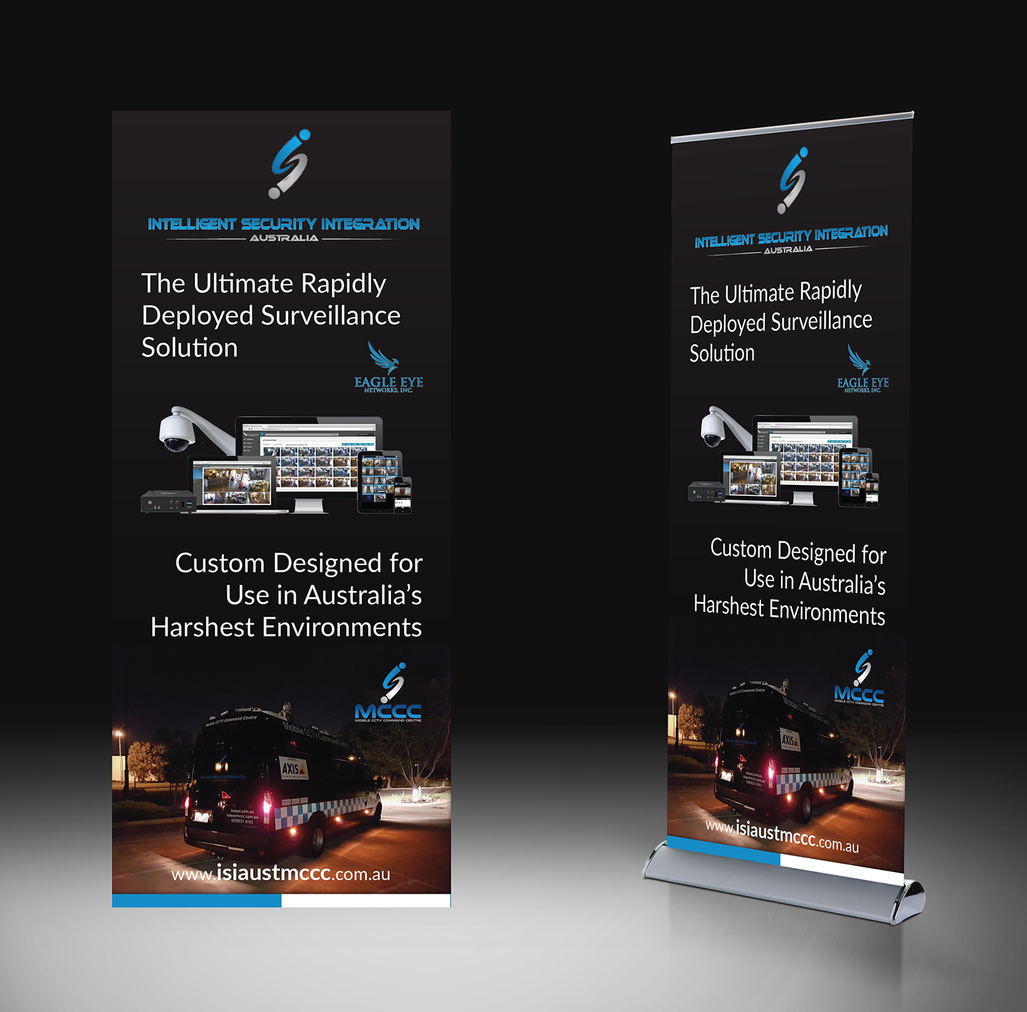 Print Design by Alexandar for Intelligent Security Integration  | Design #13714250