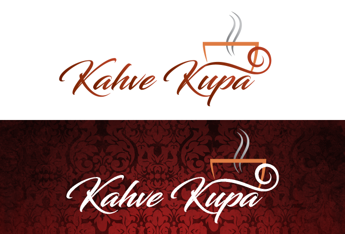 Logo Design by Sarah Mathews for Kupa Kahve | Design #13705569